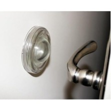 Uslucan Alışveriş Şeffaf Kapı Stoperi, Kapı Duvar Tamponu, Duvar Koruma Stopu 5 Adet