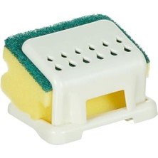 Uslucan Alışveriş Vantuzlu Sünger Askısı Sponge Hanger, 9X7X6 cm