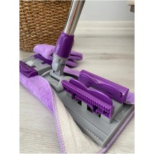Uslucan Alışveriş Sna Mandallı Mop Yedek Mikrofiber Bez Sihirli Mop Bezi (4)