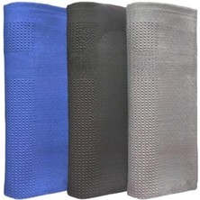 Uslucan Alışveriş Sihirli Mikrofiber Temizlik Bezi, Leke Tutmaz, Koku Yapmaz, 40X60 Cm, Cam Araba Mutfak Için, 3 Adet (Mavi-Gri-Koyu Gri)