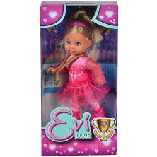 Uslucan Alışveriş 105733645, Evi Buz Pateni Eğlencesi, Özel Pembe Kostümlü, Aksesuarları ile Birlikte, 12 cm