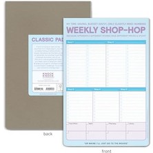 Uslucan Alışveriş Weekly -Hop Alışveriş Listesi Pedi, Mıknatıslı 15 x 22 cm
