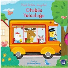 Uslucan Alışveriş Hadi Birlikte Okuyalım! - Otobüs Yolculuğu (Ciltli - Hareketli Kitap)