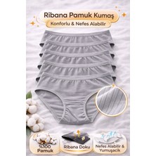 Süsen Lingerie 5li Kadın Ribana Bato Külot, Kadın Pamuklu Bato Külot, Kadın Iç Çamaşırı