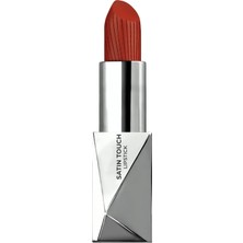 Uslucan Alışveriş Uzun Süre Kalıcı Nemlendirici Pürüzsüz Etkili Yarı Mat Ruj Satin Touch Lipstick 824 Brick Red