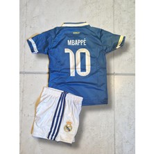 North Stand Yeni Sezon Real Madrid Lacivert Deplesman Mbappe Çocuk Forması