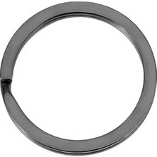 Hapshoe 30 Adet Platin Renk 3 cm Metal Anahtarlık Halkası