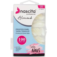 Uslucan Alışveriş 100'LÜ Kutulu Almond Takma Tırnak - 166