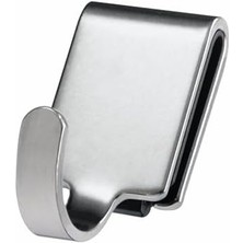 Uslucan Alışveriş Tek Kanca 2 Parça, Mutfak Aletlerini Asmak Için Yüksek Kaliteli Askı Kancası, Paslanmaz Çelik 18/10, Bulaşık Makinesinde Yıkanabilir