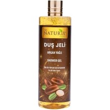 Uslucan Alışveriş Naturix Duş Jeli 400ML - Tüm Cilt Tipleri Için (Naturix Argan Duş Jeli 400ML - Yoğun Nem ve Besleyici Argan Yağı - Tüm Cilt Tipleri Için)