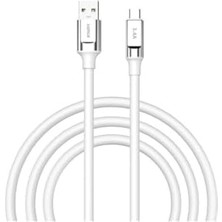 Uslucan Alışveriş Sc-65 3.4A Type-C Şarj ve Data Kablosu Beyaz