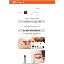 Uslucan Alışveriş Ince Uçlu Far Fırçası Artistool Shadow Brush #306