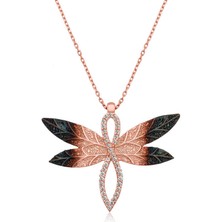 Aya Diamond Gümüş Yusufçuk Bayan Kolye
