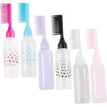 Uslucan Alışveriş Uzun Taraklı Saç Boyama Şişesi 175 ml - Pratik Saç Boyama Tarağı ve Saç Bakım Aplikatörü, Kolay Saç Boyama ve Bakım Için Taraklı Şişe (2)