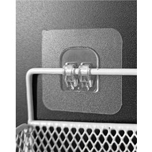 Uslucan Alışveriş Deliksiz Montaj Yapışkanlı Kanca – Iz Bırakmayan Pratik Çözüm - 6 Adet