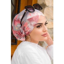 Aişe Tesettür Pudra Bahar Çapraz Bone