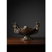 Bronze Deniz Kızı Gondol 34*16CM