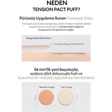 Uslucan Alışveriş Ince ve Eşit Uygulama Sağlayan Makyaj Süngeri Tension Pact Puff (Fitting)