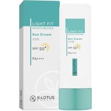 Uslucan Alışveriş K-Lotus Beauty Light Fit Nemlendirici Kuru Ciltler Için Yüz Güneş Kremi Spf 50 Pa++++ 50ML