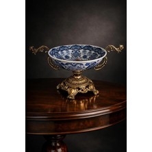 Pirinç Porselen Tabak 55*32*26 cm