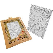 Uslucan Alışveriş Akademi Çocuk Mat -Washable Art - Orman