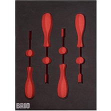 Uslucan Alışveriş Tornavida Seti Lokma 4 Parça 7-8-10-13 B Sünger Yatak Boş