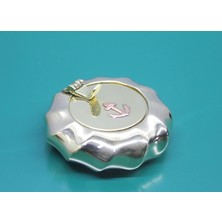 Pirinç Çapalı Kapaklı Küllük 7 cm