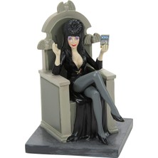 Uslucan Alışveriş Department 56 Elvira Mistress Of The Dark Village Aksesuarları Imzalı Imzalar Heykelcik, 8,8 Cm, Çok Renkli