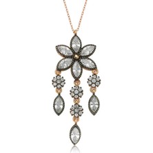 Aya Diamond Gümüş Papatya Bayan Kolye