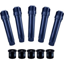 Hd Gurup 12.2 cm Pop Up Sprinkler 17A Sprey Sprink 5m Çap, Ayarlanabilir Açı 0° ile 360° - 5 Adet