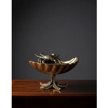 Mikasa Moor Pirinç Yengeç Figürlü Tabak Kase