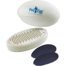 Uslucan Alışveriş Professional Ayak Törpüsü, Oval Şekilli Beyaz Törpü, Hassas Ölü Deri Temizleyici, Kutulu