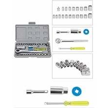 Uslucan Alışveriş 40 Parça Cırcırlı Lokma Seti Özel Çantalı Model 1410