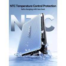 Uslucan Alışveriş JR-PBM08 20W 5000MAH Ultra Ince Metal Manyetik Kablosuz Power Bank - Uzay Grisi