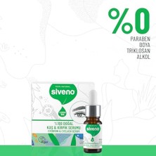 Uslucan Alışveriş Siveno %100 Doğal Kaş ve Kirpik Serumu Bitkisel Yoğunlaştırıcı Canlandırıcı Yoğun Bakım Yağı Vegan 10 ml