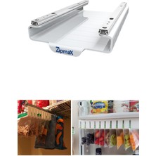 Senson Dolap Buzdolabı Için Kilitli Poşet Tutucu Raylı Organizer Aparat (5224)