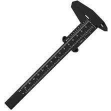 Uslucan Alışveriş Mini Plastik KALIPER,150MM Vernier Kaliper,çift Ölçekli Cetvel,okul Ölçer Aracı Için Plastik Sürgülü Kaliper Vernier Tedbir