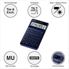 Uslucan Alışveriş Casıo JW-200SC-NY Masa Tipi 12 Hane Hesap Makinesi