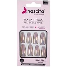 Uslucan Alışveriş 24LÜ Takma Tırnak Hologram - 198