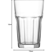Uslucan Alışveriş Aras 6'lı Meşrubat Bardağı