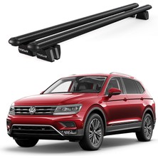 Today Auto Pençe Volkswagen Touareg Ara Atkı (2010-2018) Uyumlu Siyah Ara Atkı Port Bagaj Tavan Barı