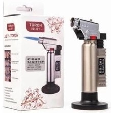 K-Yonlineticaret Torch Jet Gazlı Pürmüz Doldurulabilir Tabancalı Alevli Çakmak
