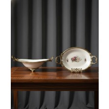 Oval Çukur Servis Tabağı 35,5 cm