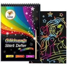 Uslucan Alışveriş Sihirli Defter A5 10 Yp. (Gökkuşaği Kazima)