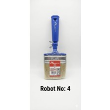 Alboya Robot Fırçası No : 4 - El Yormayan Ergonomik Sap