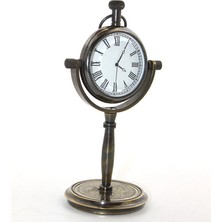 Masa Üstü Pirinç Saat Model 1