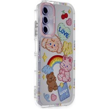 Najmaddin Newface Samsung Galaxy A25 5g Kılıf Reflexion Desenli Kapak - Desen 4