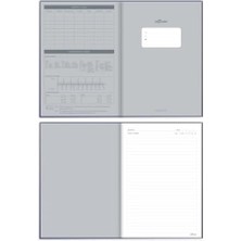 Uslucan Alışveriş Ofis Defter Çizgili Kahve