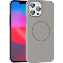 Herşeytrend Joko Iphone 15 Pro Max Broş Magsafe Kapak - Titan Gri