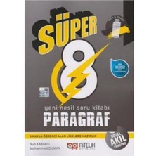 Uslucan Alışveriş Süper 8. Sınıf Yeni Nesil Paragraf Soru Kitabı